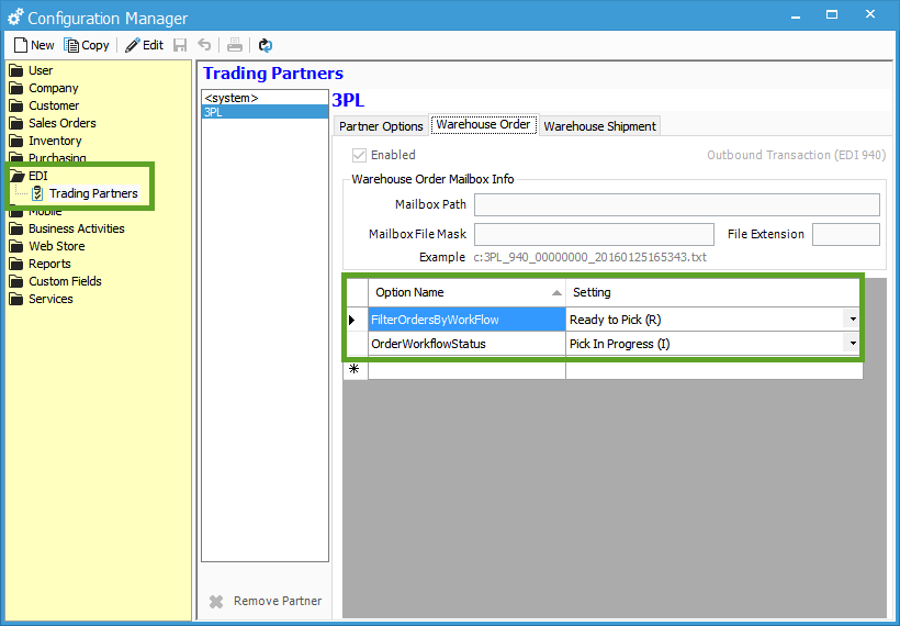 3PL Workflow