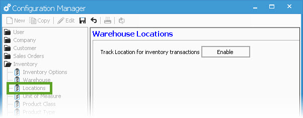 Enable Locations