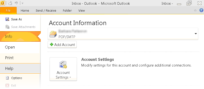 microsoft outlook 2010 cannot connect to yahoo server