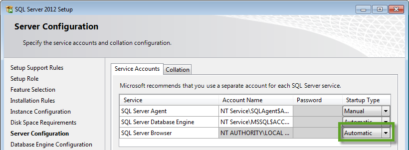 ServerConfiguration