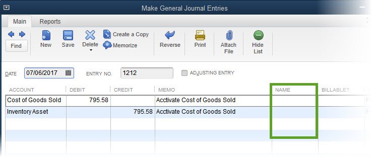 relationship between cogs and accounts payable